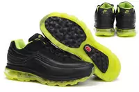 nike air 97 -sport hommes chaussures black yellow
